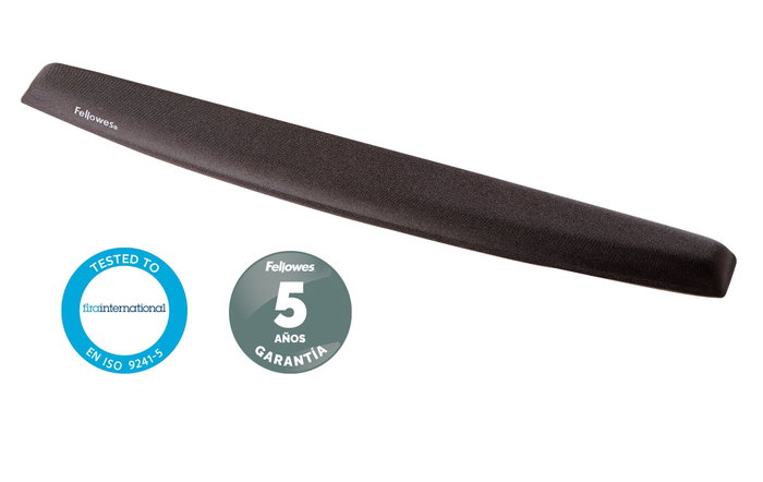 Fellowes Reposamuñecas para Teclado Memory Foam Negro Fellowes Reposamuñecas para Teclado Memory Foam Negro